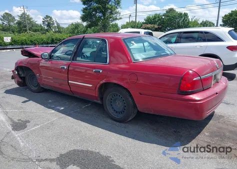 2000 Mercury Grand Marquis Gs from USA, damaged, VIN 2MEFM74W8YX661857